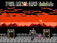 une photo d'Ã©cran de Shadow Warriors 2 sur Nintendo Nes